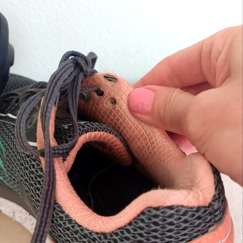 Gravity Defyer Gdefy Mighty Walk Athletic Walking Gravity Grey Peach sz.6.5 us - Picture 9 of 12